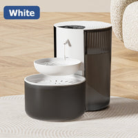 Fontaine à Eau Connectée 3L — USB & Batterie Rechargeable