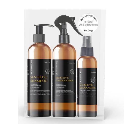 Déodorant Naturel pour Chien — Camomille, Orange Douce & Bois de Rose