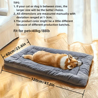 Canapé-Lit Peluche XXL — Ultra Doux pour Chien & Chat