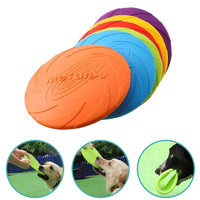 Frisbee Silicone Souple Multicolore pour Chien