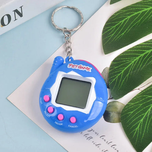 Tamagotchi Rétro Transparent — 168 Animaux Virtuels en 1