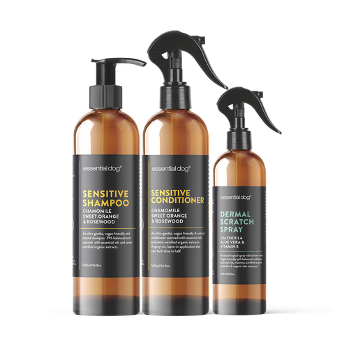 Pack Soins Complets — Shampooing, Après-Shampooing & Spray Anti-Démangeaisons