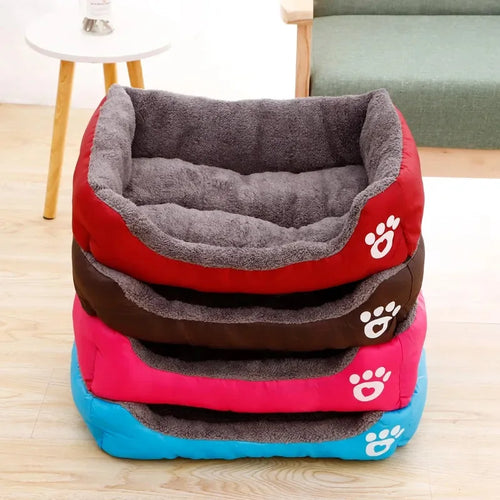 Niche Carrée Colorée — Maison Douillette Chien & Chiot