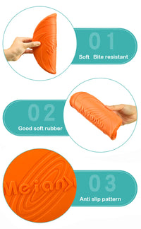 Frisbee Silicone Souple Multicolore pour Chien
