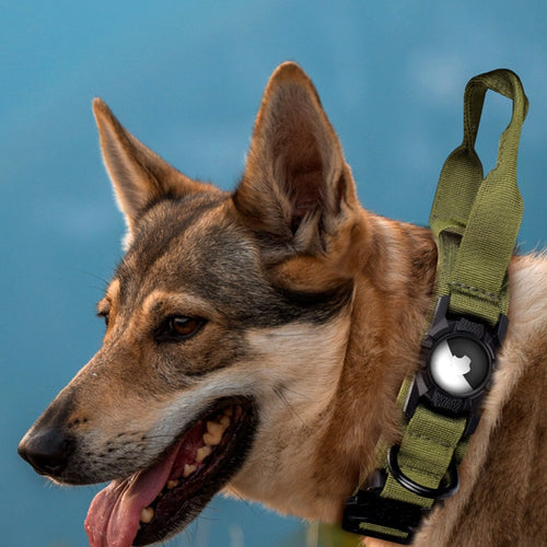 Collier Tactique Militaire avec Emplacement AirTag