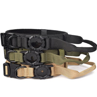 Collier Tactique Militaire avec Emplacement AirTag
