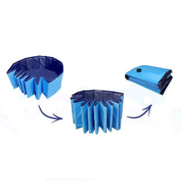 Piscine Gonflable pour Chien — 120 cm Bleu
