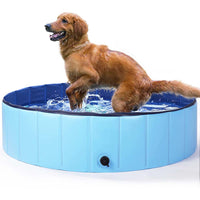 Piscine Gonflable pour Chien — 120 cm Bleu