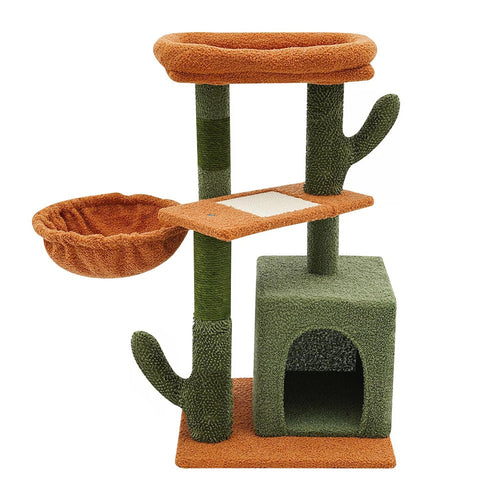 Arbre à Chat Cactus — Design Moderne et Jouet d'Escalade